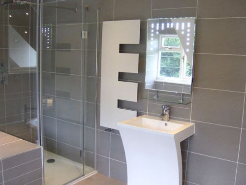 modern bathroom tiles. 