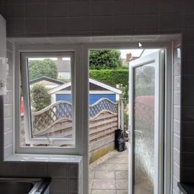 backdoor and kitchen tiles 