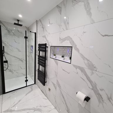 Bathroom White Tiles